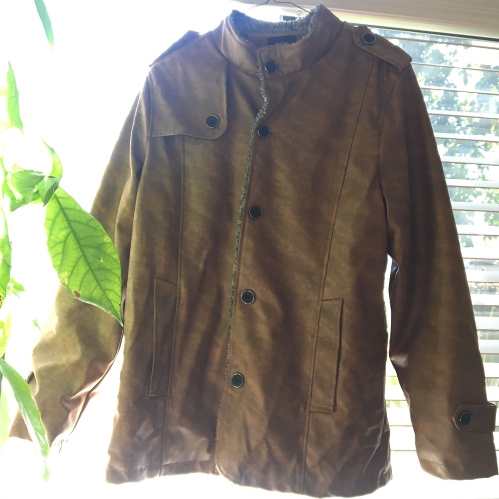 Fashion Man KP furlined jacket coat